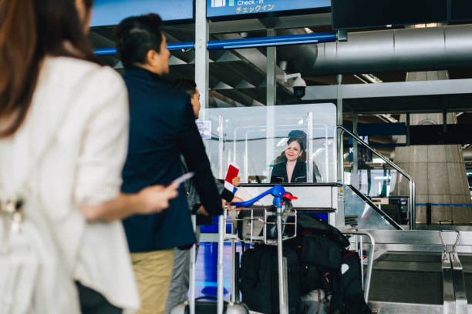 Contrôle d'arrivée et d'immigration